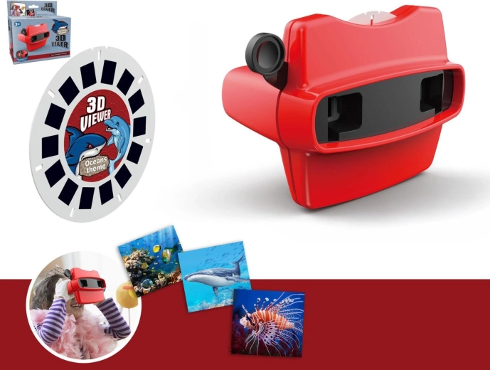 Gafas 3D de proyección con motivo marino