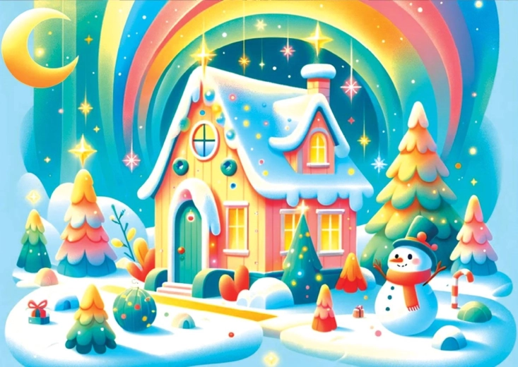 Puzzle Yazz Magické Vánoce 1000 piezas