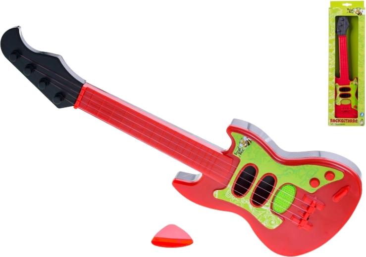 Guitarra eléctrica infantil de 40 cm con cuerdas de nailon