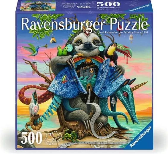 Puzzle cuadrado Ravensburger Afterglow de 500 piezas