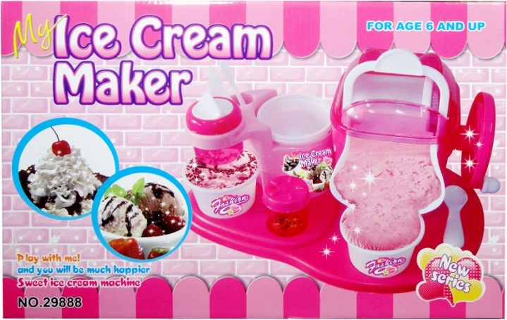 Set infantil de helados con máquina