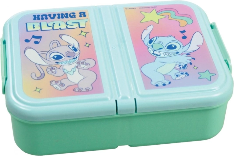 Fiambrera multicompartmento Disney Stitch