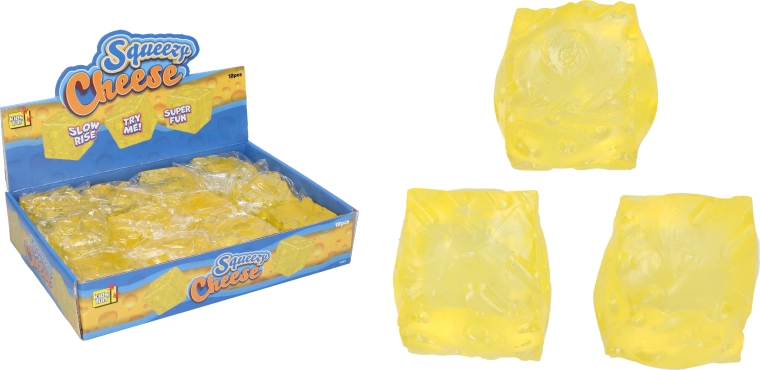 Queso antiestrés 5 × 5 cm - 1 pieza