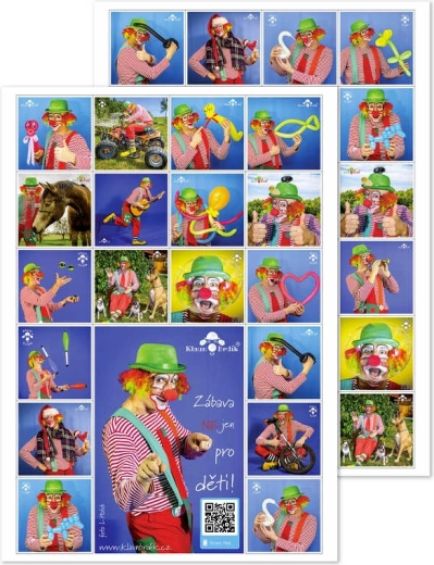 Memorama payaso Brdík (21 parejas) - 1 unidad