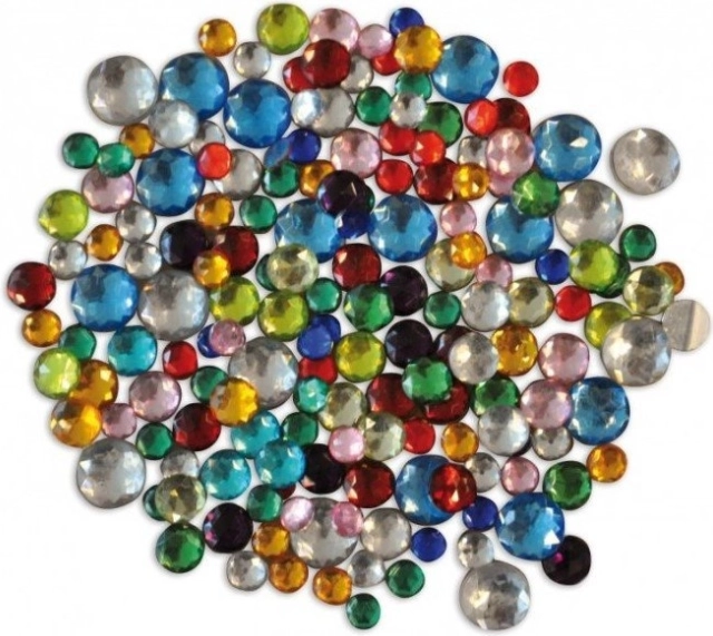 Playbox piedras decorativas de colores 1000 unidades