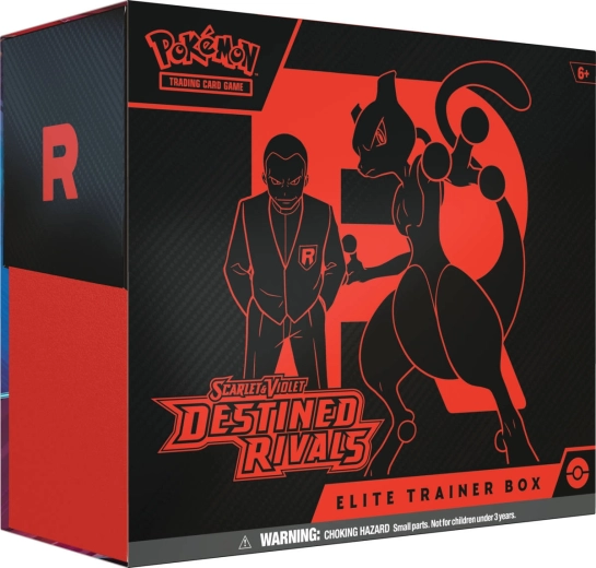 Pokémon TCG Scarlet & Violet: Destined Rivals caja de entrenador élite