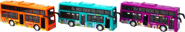 Autobús de dos pisos con luz y sonido Sparkys
