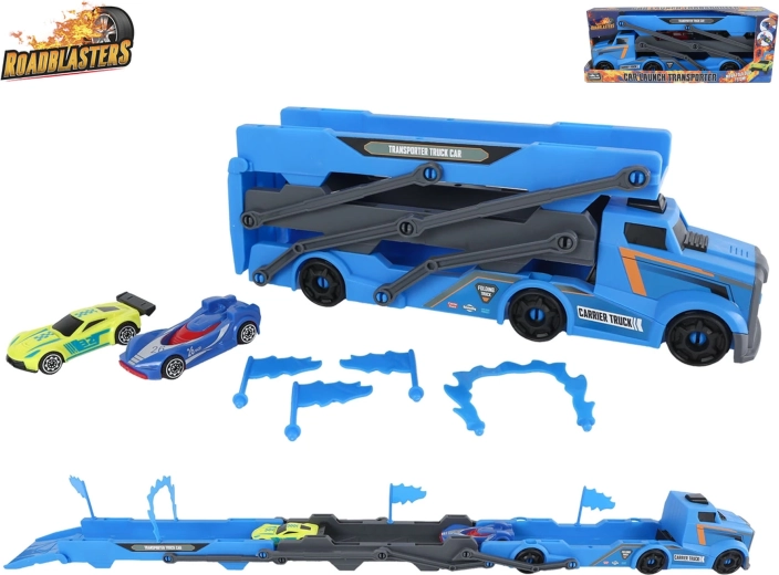 Roadblasters camión transportador de coches con lanzador