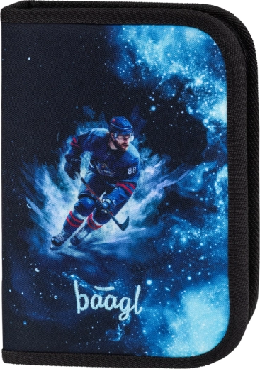 Estuche escolar BAAGL de un compartimento Hokej
