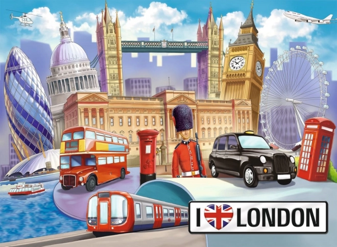 Puzzle RAVENSBURGER Londres XXL 100 piezas
