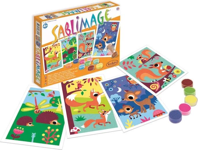 Sentosphere Sablimage mini imágenes de arena animales del bosque