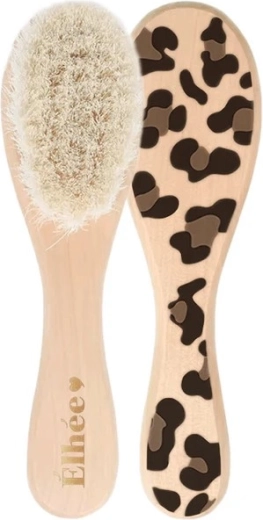 Cepillo infantil Élhée de madera de cerezo natural graouu