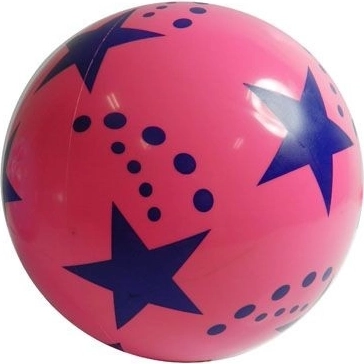 Balón con estrellitas 23 cm - 1 pieza
