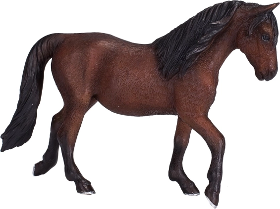 Figura de caballo morgan castaño