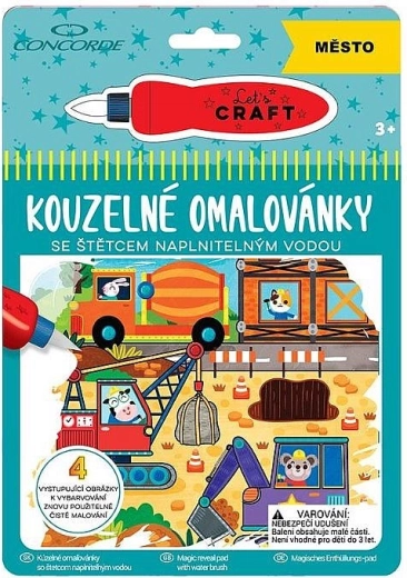 Libros mágicos para colorear CONCORDE – ciudad