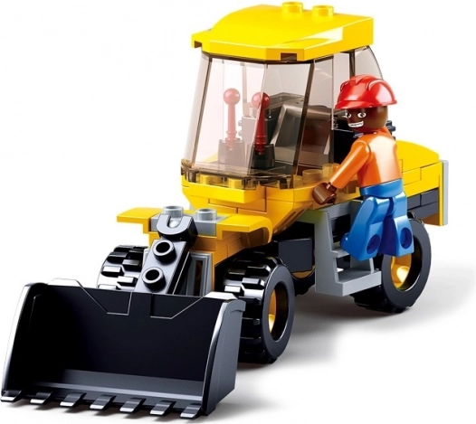 Sluban Town Constructores excavadora cargadora pequeña