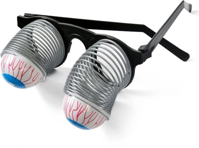 Gafas de Halloween con ojos saltones
