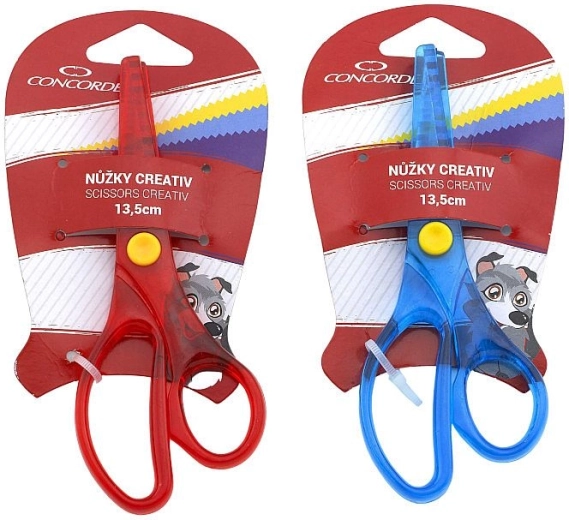 Tijeras creativas Concorde Creativ 13,5 cm con borde festoneado