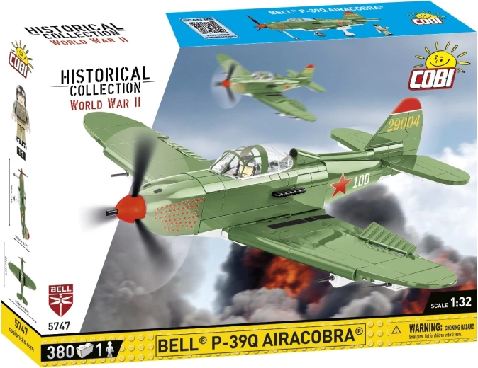 Cobi Bell P-39Q Airacobra kit de construcción 1:32 (380 piezas)