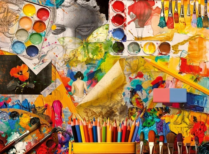 Puzzle RAVENSBURGER Estudio artístico 500 piezas