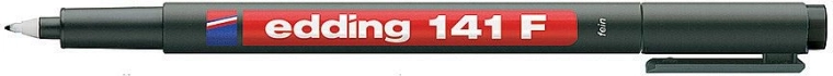 Rotulador permanente edding 141 F, negro