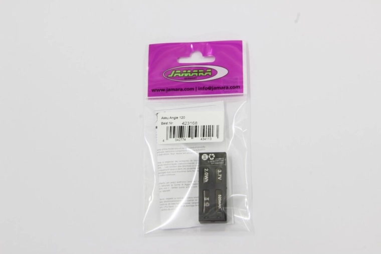 Batería LiPo Jamara Angle 120 3,7 V 520 mAh 1,92 Wh - 1 unidad