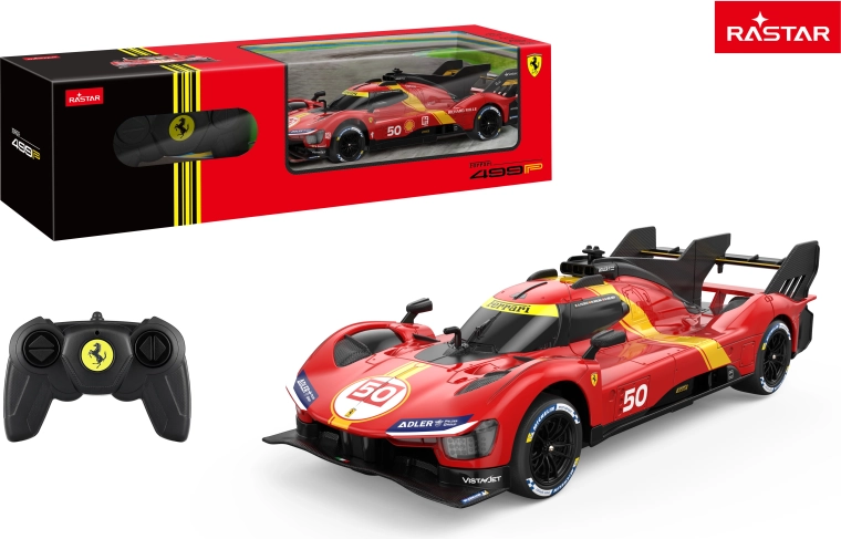 Coche teledirigido Rastar 1:24 Ferrari 499P