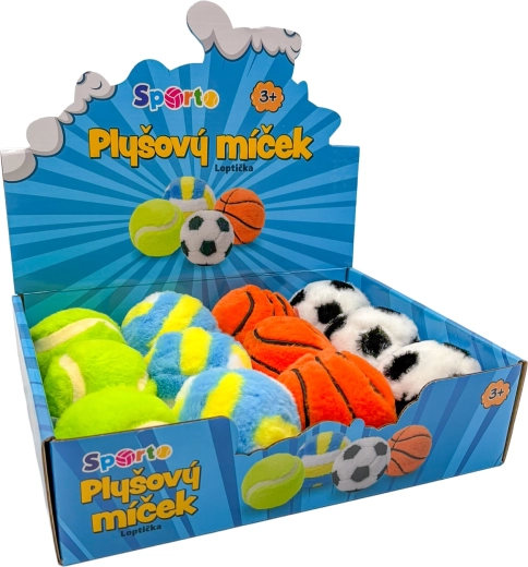 Pelota de felpa Sporto - 1 unidad