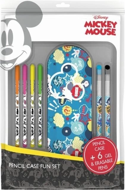 Paquete escolar con estuche Mickey Mouse Jiri Models