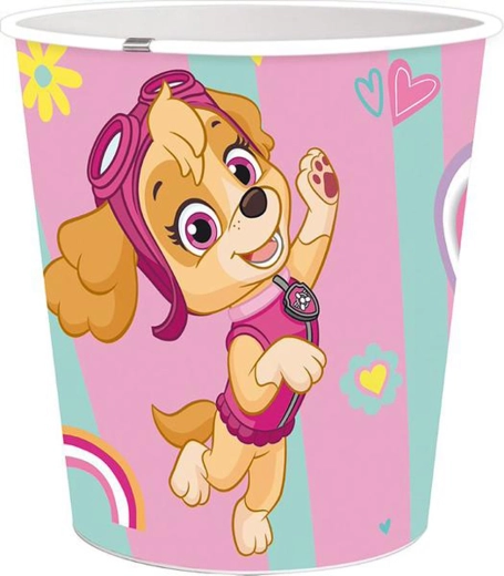 Papelera Paw Patrol 5 l rosa de plástico