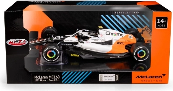 Modelo de colección McLaren MCL60 GP de Mónaco a escala 1:24