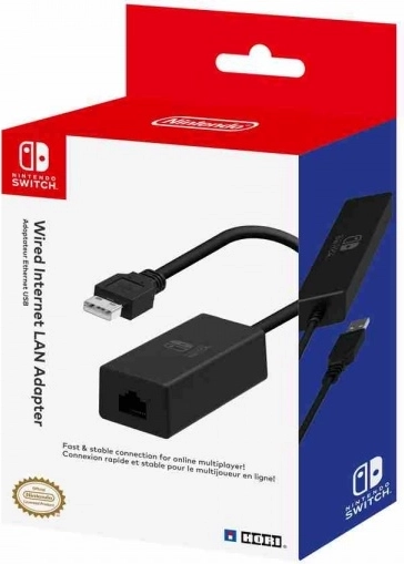Adaptador LAN con cable para Nintendo Switch