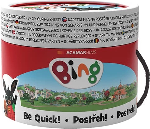 Juego de cartas ¡OBSERVA! BING en tubo (30 cartas)