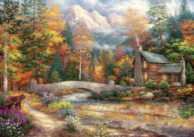 Puzzle ART PUZZLE Llamado de la naturaleza salvaje 2000 piezas