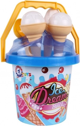 Set de arena helado – cubo azul