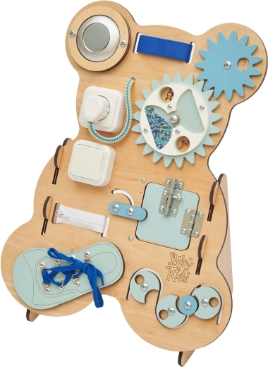 Tablero de actividades Montessori BusyKids Osito