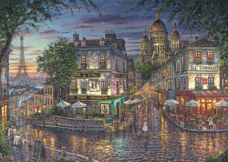Puzzle Montmartre de 1000 piezas