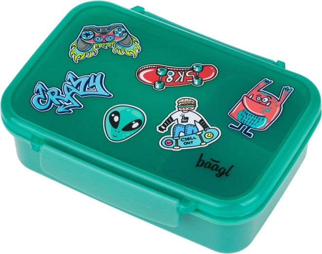 Caja de merienda Baagl con compartimentos Chill