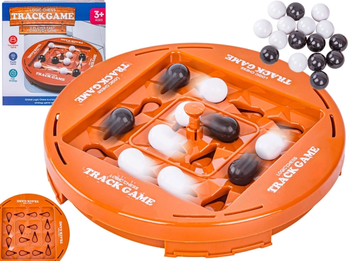 Juego lógico y estratégico Track game – 4 en línea - 1 pieza