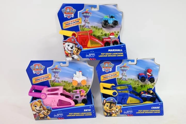 Spin Master Patrulla Canina mini vehículo con lanzador