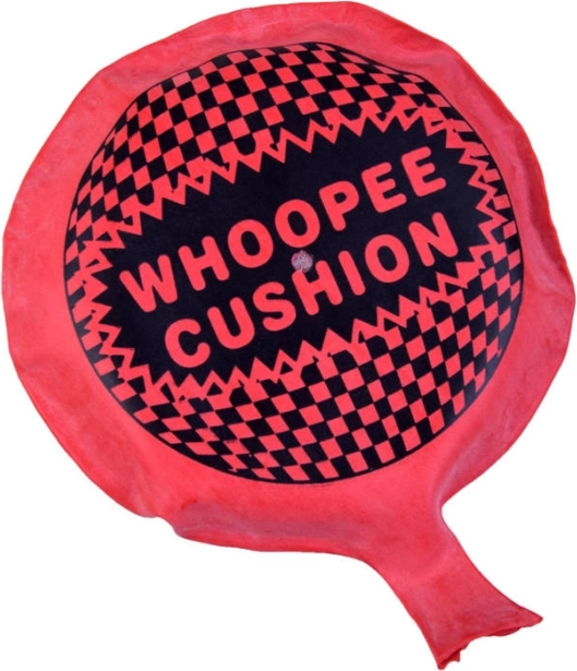 Almohadilla de pedos de broma (whoopee cushion) - 1 pieza