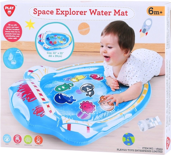 Alfombrilla antideslizante para bañera Playgo con motivo espacial - 1 unidad