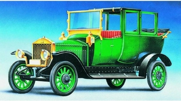 Maqueta oldtimer ROLLS-ROYCE Silver Ghost 1911 – kit 1:32