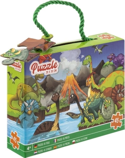 Moxy Puzzle Dinosaurios de 45 piezas
