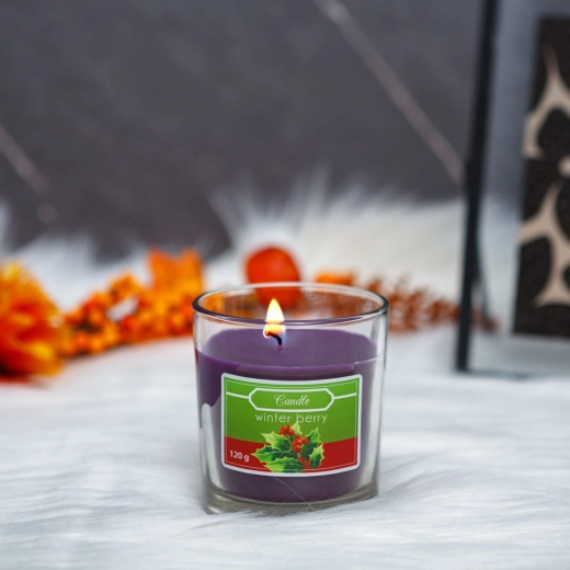 Vela aromática frutos rojos de invierno 120 g