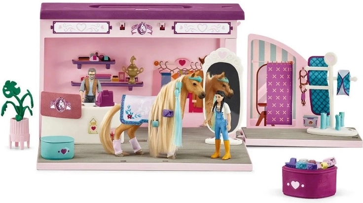 Salón plegable para caballos Schleich HORSE CLUB Sofia's Beauties
