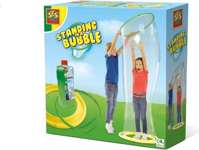 SES mega burbuja de pie – set para burbujas gigantes