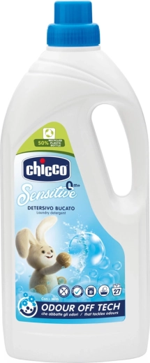 Gel detergente infantil Chicco Sensitive 1,5 l (27 lavados)