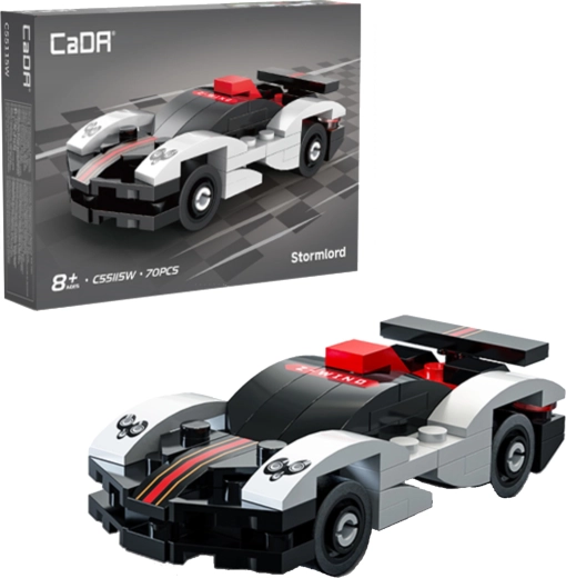 Construcción CaDA coche de carreras Stormlord (70 piezas)