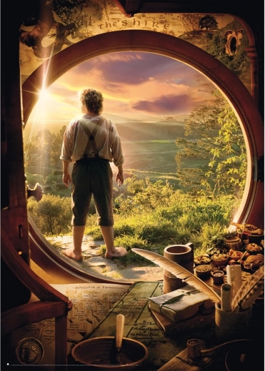 Puzzle Hobbit: Salida de Bag End 1000 piezas